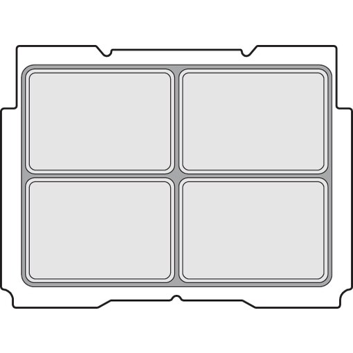 BTI Box 1 Einsatz 4-fach-Einsatz BTI Box 1, BTI Box Einsätze 4-fach-Einsätze BTI Box 1